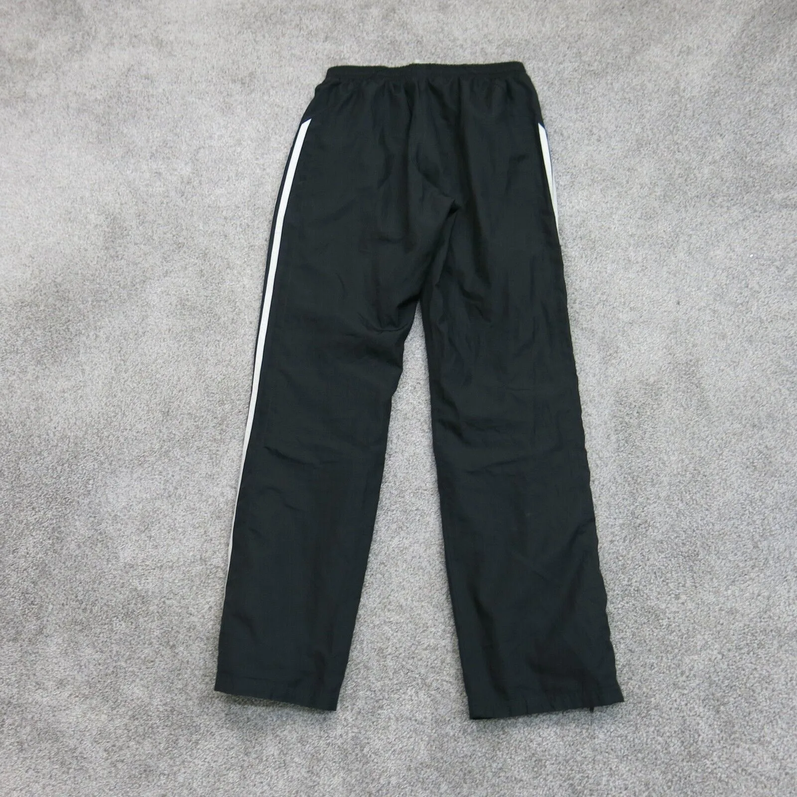 Adidas Men Activewear Track Pant Running Jogging Elastic Waist 3 Stripe Black XS