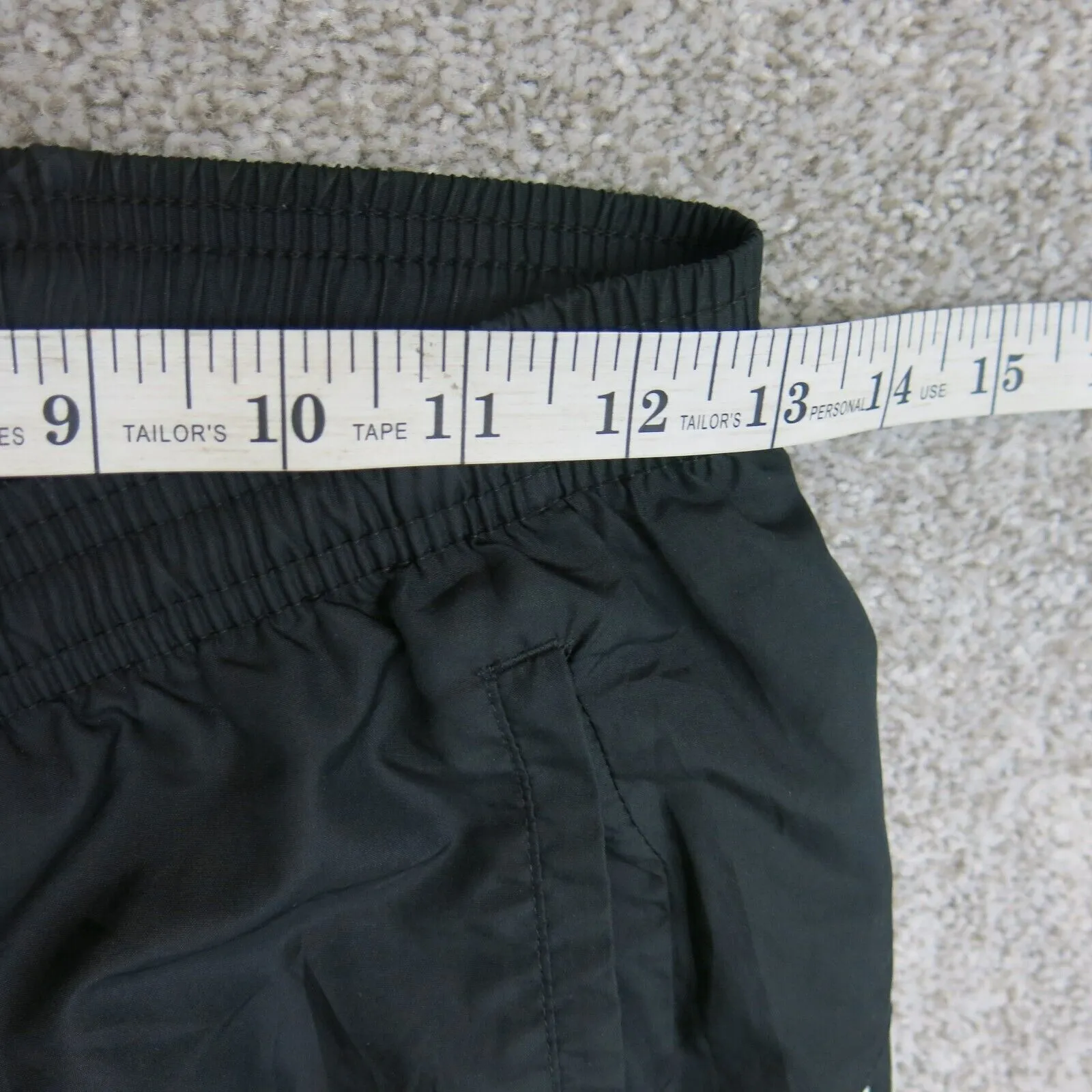 Adidas Men Activewear Track Pant Running Jogging Elastic Waist 3 Stripe Black XS