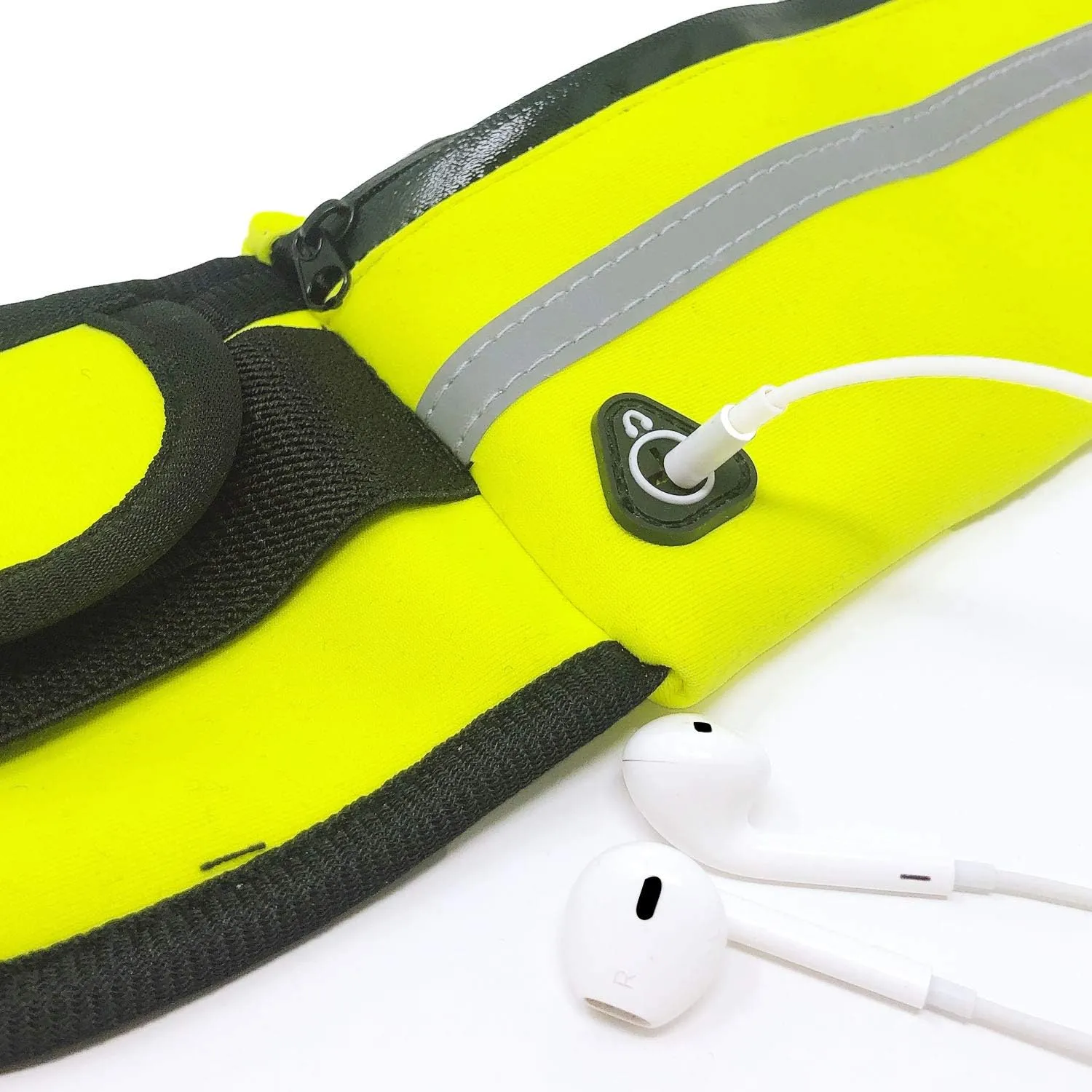 allydrew Adjustable Neoprene Running Belt, Waterproof Fanny Pack, Workout Pouch for Running Jogging Hiking