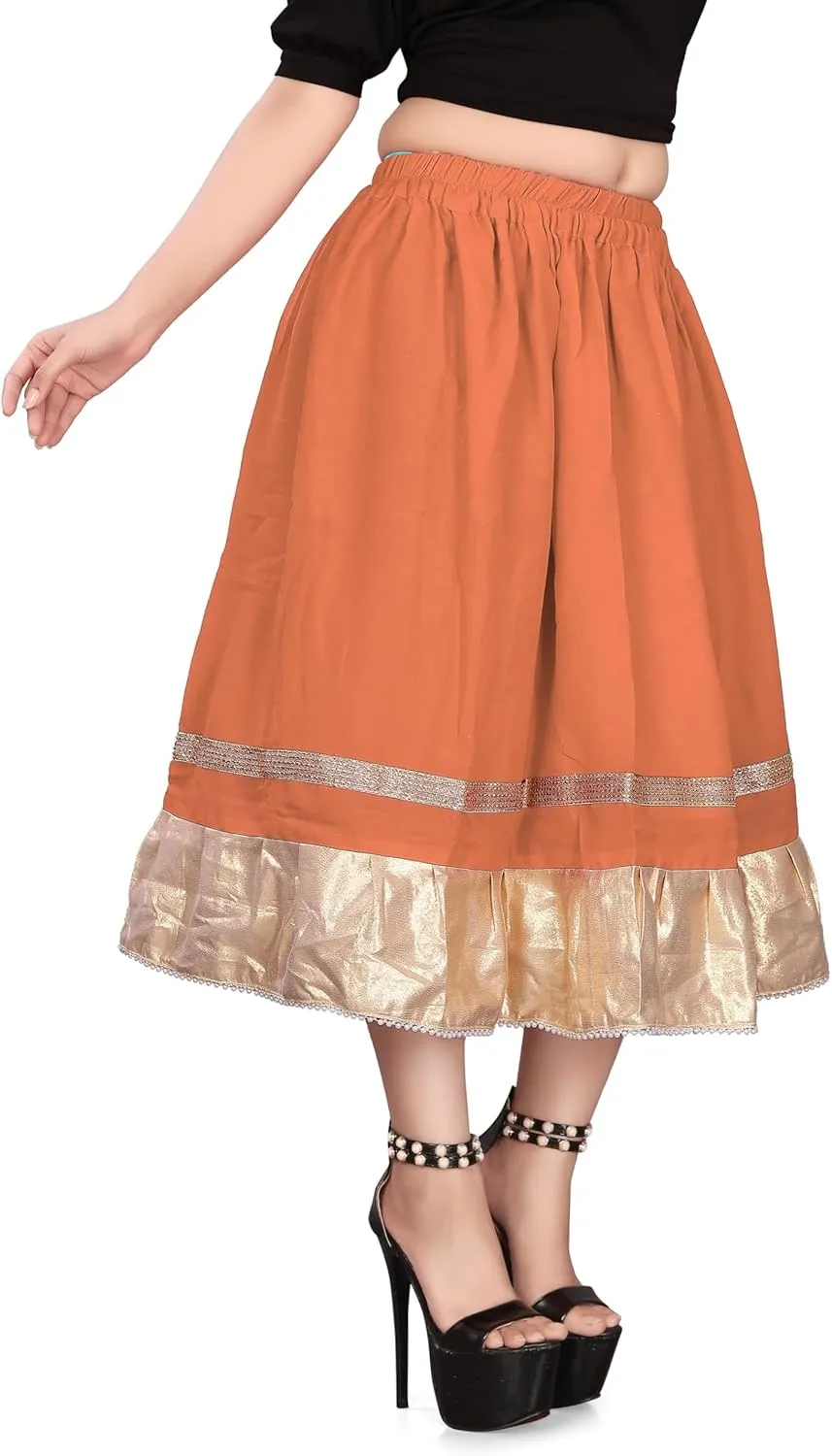 Chiffon Bollywood Dancer Skirt Special Belly Dancing Skirt Moti Skirt Skirt C37