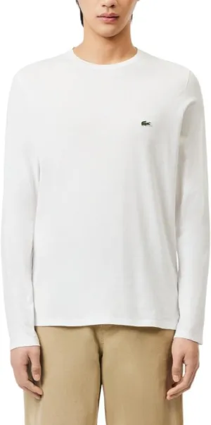 Lacoste Long Sleeve Pima Jersey Crewneck T-Shirt Shirt