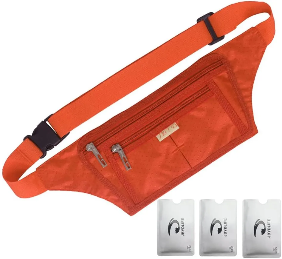 Naoki Outdoor Sports Running & Jogging & Travel Waterproof Utralthin Waist Pack/Bag Runner Belt
