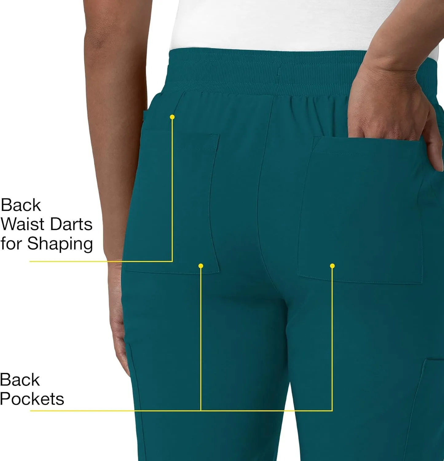 WonderWink Women's Flex-n-Reach Track Scrub Pant